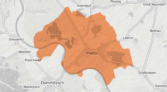 Mietspiegelkarte Annaburg Prettin