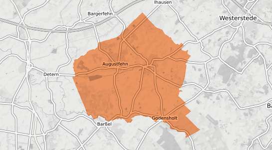 Mietspiegelkarte Apen Apen