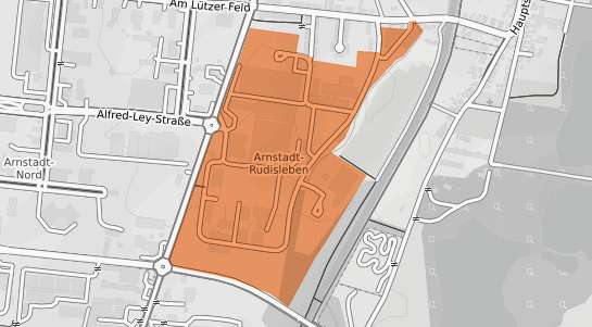Mietspiegelkarte Arnstadt Rudisleben