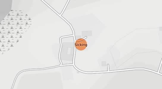 Mietspiegelkarte Babensham Sicking