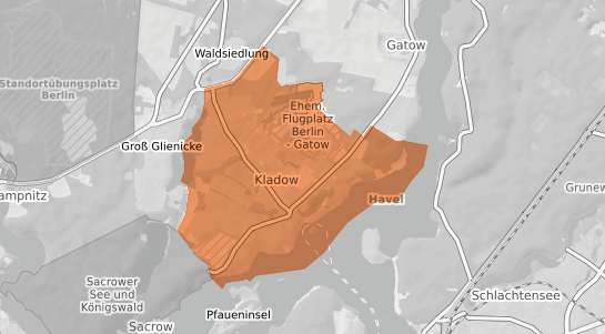 Mietspiegelkarte Berlin Kladow