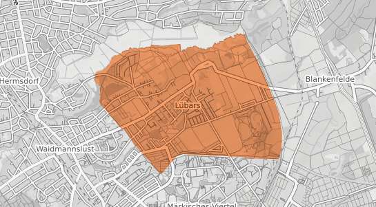 Mietspiegelkarte Berlin L&uuml;bars