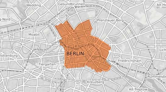 Mietspiegelkarte Berlin Mitte