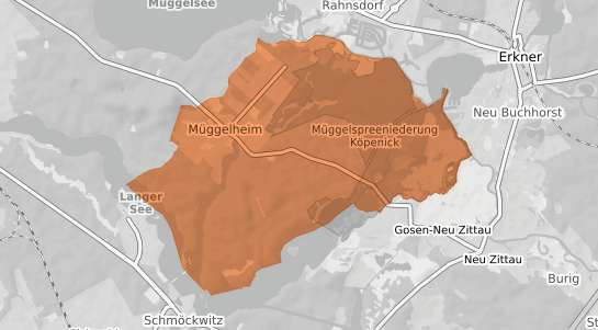 Mietspiegelkarte Berlin M&uuml;ggelheim