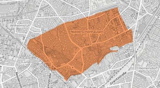 Mietspiegelkarte Berlin Niedersch&ouml;nhausen