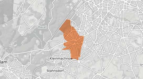 Mietspiegelkarte Berlin Zehlendorf