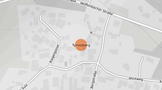 Mietspiegelkarte Berngau Tyrolsberg