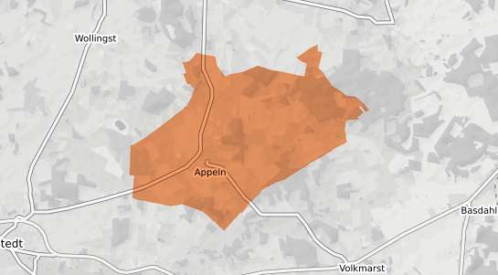 Mietspiegelkarte Beverstedt Appeln