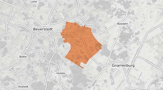 Mietspiegelkarte Beverstedt Kirchwistedt