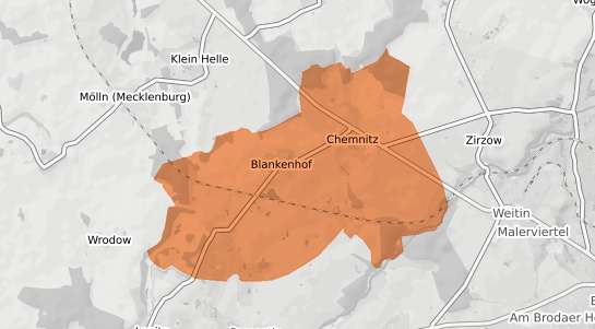 Mietspiegelkarte Blankenhof Blankenhof