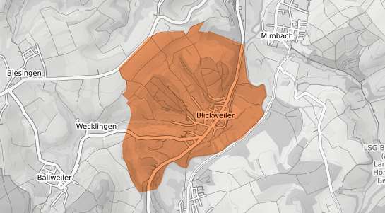 Mietspiegelkarte Blieskastel Blickweiler