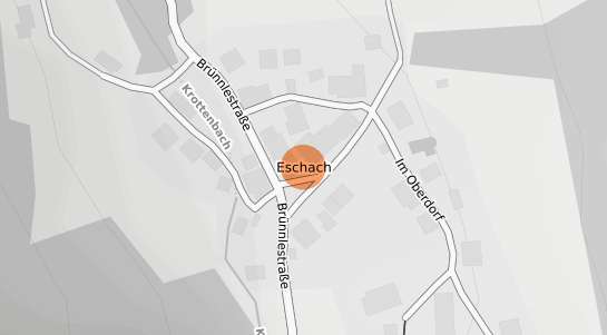 Mietspiegelkarte Blumberg Eschach