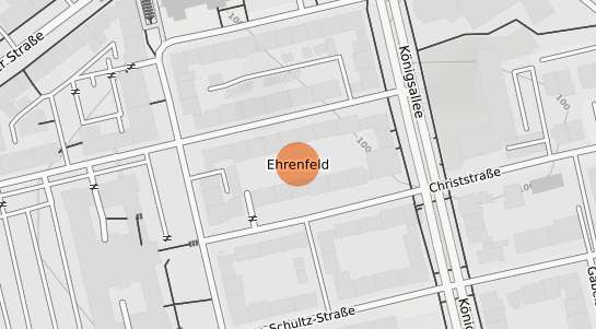 Mietspiegelkarte Bochum Ehrenfeld