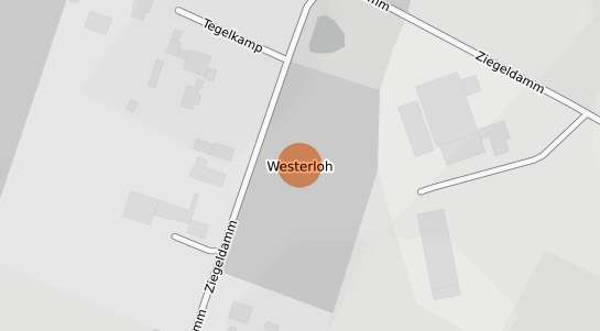 Mietspiegelkarte B&ouml;sel Westerloh