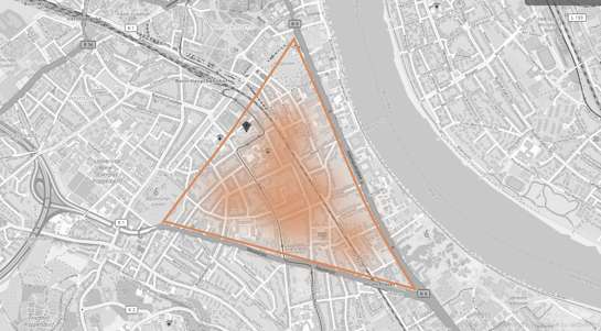 Mietspiegelkarte Bonn S&uuml;dstadt