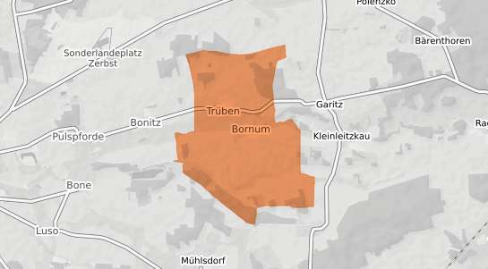 Mietspiegelkarte Bornum Bornum