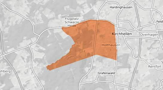 Mietspiegelkarte Bottrop Holthausen