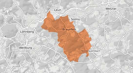 Mietspiegelkarte Braunfels Braunfels