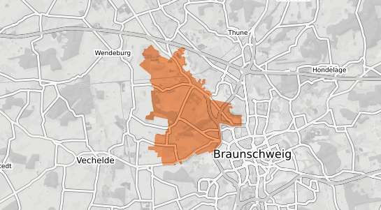 Mietspiegelkarte Braunschweig Lehndorf