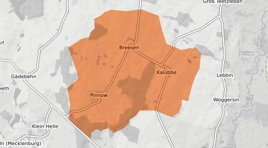 Mietspiegelkarte Breesen Breesen