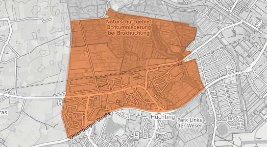 Mietspiegelkarte Bremen Mittelshuchting