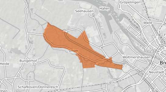 Mietspiegelkarte Bremen Strom