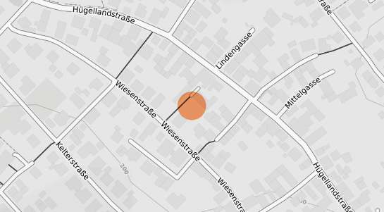 Mietspiegelkarte Bretten B&uuml;chig