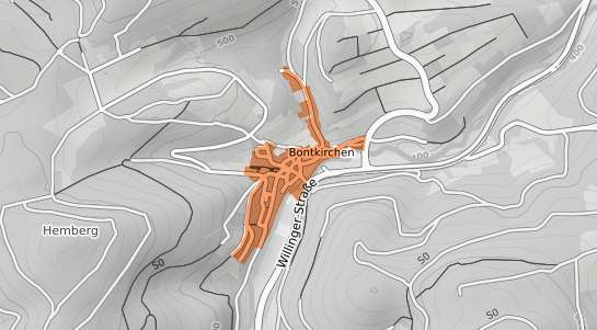 Mietspiegelkarte Brilon Bontkirchen