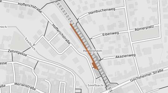 Mietspiegelkarte Bruchsal Heidelsheim