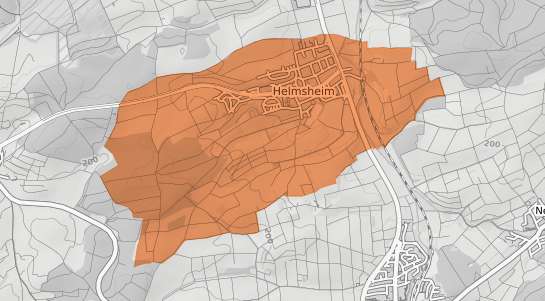 Mietspiegelkarte Bruchsal Helmsheim