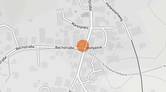 Mietspiegelkarte B&uuml;hlerzell Geifertshofen