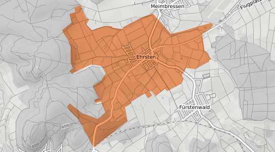 Mietspiegelkarte Calden Ehrsten