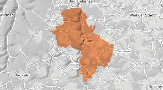 Mietspiegelkarte Calw Calw