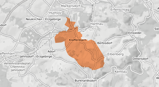 Mietspiegelkarte Chemnitz Klaffenbach