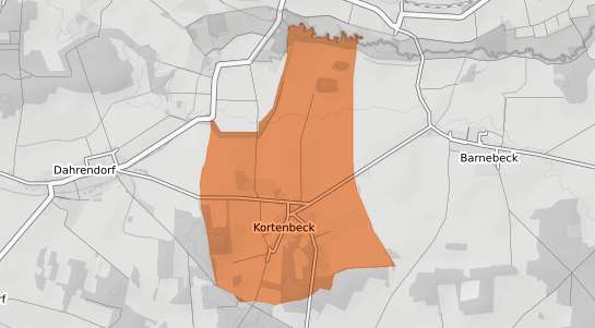 Mietspiegelkarte Daehre Kortenbeck