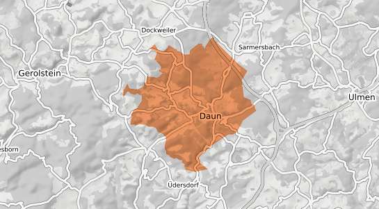 Mietspiegelkarte Daun Daun