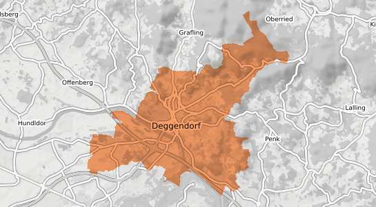 Mietspiegelkarte Deggendorf Deggendorf
