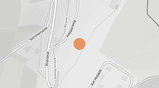 Mietspiegelkarte Diemelsee Benkhausen