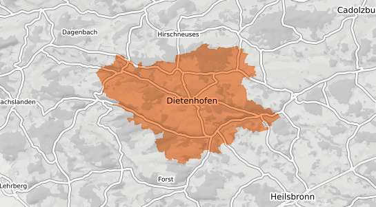 Mietspiegelkarte Dietenhofen Dietenhofen