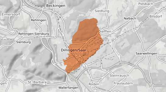 Mietspiegelkarte Dillingen Dillingen