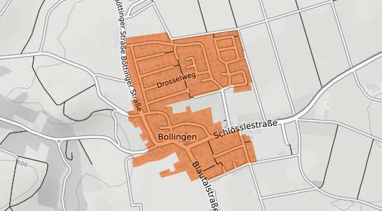 Mietspiegelkarte Dornstadt Bollingen