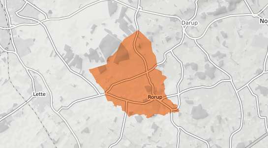 Mietspiegelkarte D&uuml;lmen Rorup