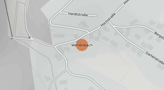Mietspiegelkarte D&uuml;rrholz Werlenbach
