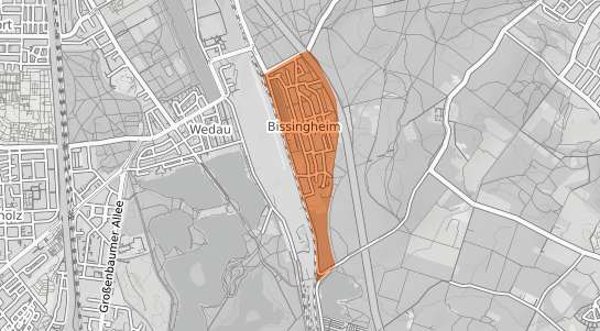 Mietspiegelkarte Duisburg Bissingheim