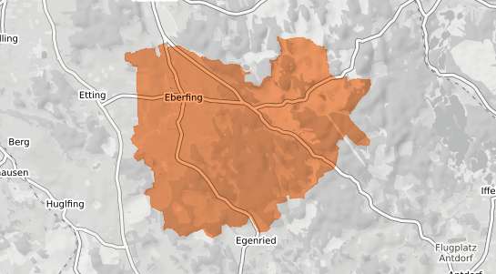 Mietspiegelkarte Eberfing Eberfing