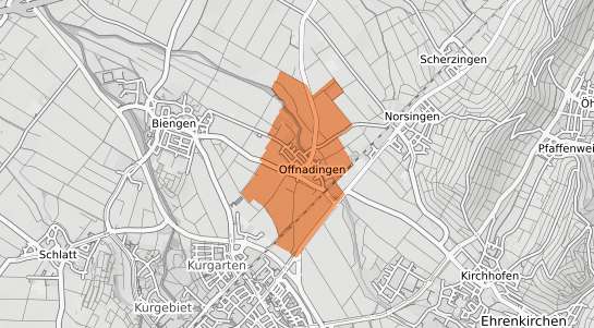 Mietspiegelkarte Ehrenkirchen Offnadingen