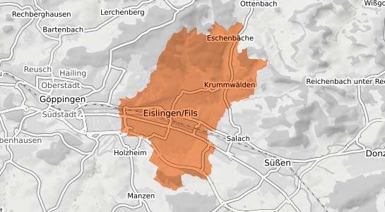 Mietspiegelkarte Eislingen Eislingen