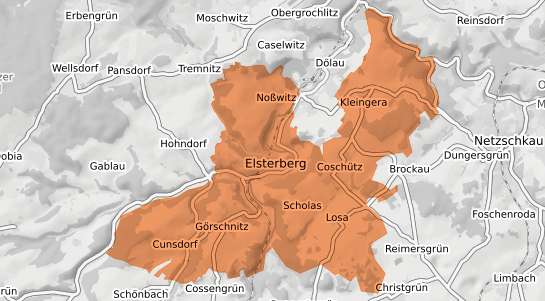 Mietspiegelkarte Elsterberg Elsterberg
