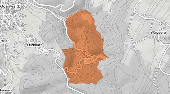 Mietspiegelkarte Erbach Erbuch
