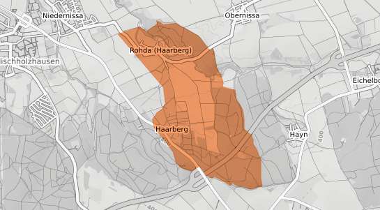 Mietspiegelkarte Erfurt Haarberg